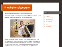 Tablet Screenshot of die-kaltenbrunner.de